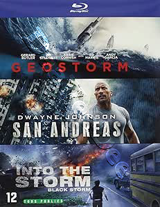 Disasters Collection Geostorm/ San Andreas/ Into Storm NEW Blu